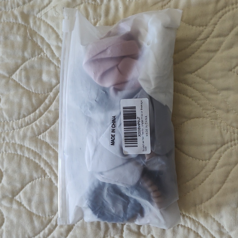 Scrunchies and ponytail holders-sold
